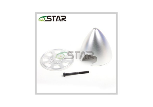 6 Star Aluminium Spinner - 3,00 inch - DSP300