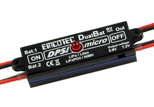Emcotec - DPSI Micro Dual Battery switch - A11052