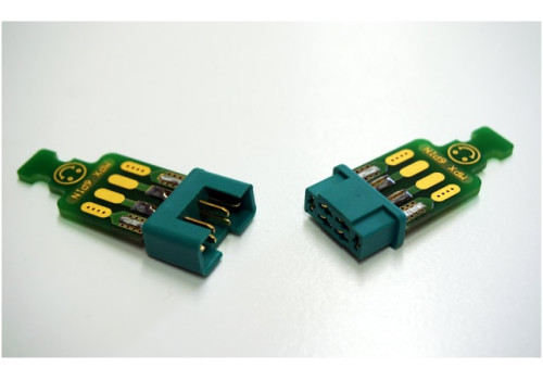 Emcotec - MPX 6 pin Connectors with PCB soldered - A86010