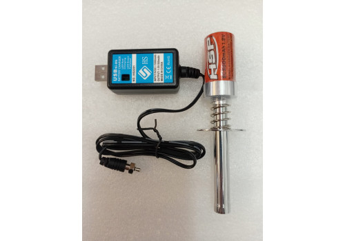 HSP - Glow Start with Charger - 3000 Mah