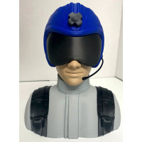 MAV Pilot - Aerobatic 25% to 30% scale - BLUE