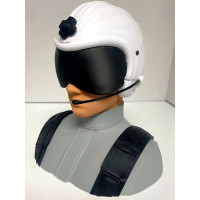 MAV Pilot - Aerobatic 25% to 30% scale - WHITE