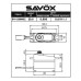 Savox SV1250MG- Digital Metal Gear Micro Tail Servo (High Voltage)