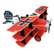 RC Factory - Crack Fokker Dr. I - RED / YELLOW - L11