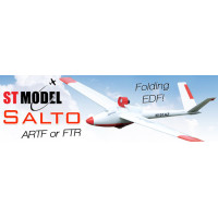 ARF - ST models Salto Glider with EDF unit!