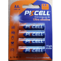 Alkaline - AA batteries ( packs of 4 )