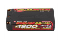LiPo - 4200mah 7.6V, 2S  140C shorty pack
