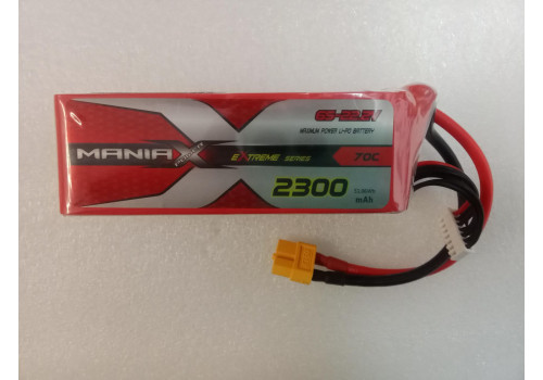 LiPo - ManiaX 6s 2300mah, 70C