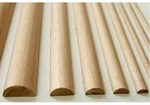 Balsa Dowel Half Round - 20 x 1000mm
