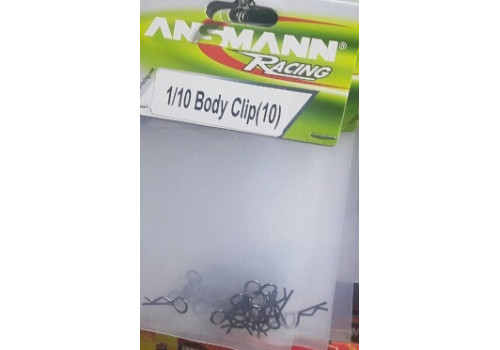 Quick release R clips / body clips 1/10th  (pack of 10)