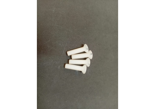 Nylon Bolts m5x20 nylon (countersunk) (4) sls AM5X20NY