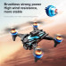 Drone - K12 Max RC Drone 6K HD 3 Cameras Brushless Motor 360° Obstacle Avoidance FPV