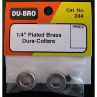 Dubro # 244 -  Dura-Collars 1/4" (2)