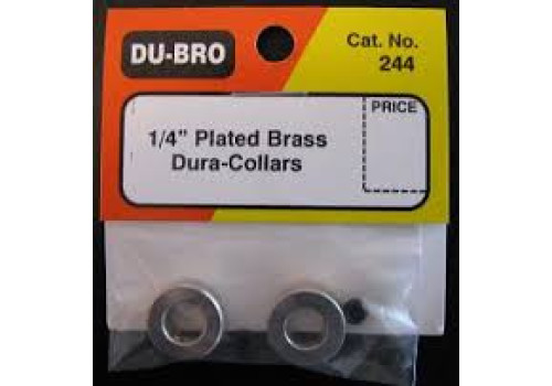 Dubro # 244 -  Dura-Collars 1/4" (2)