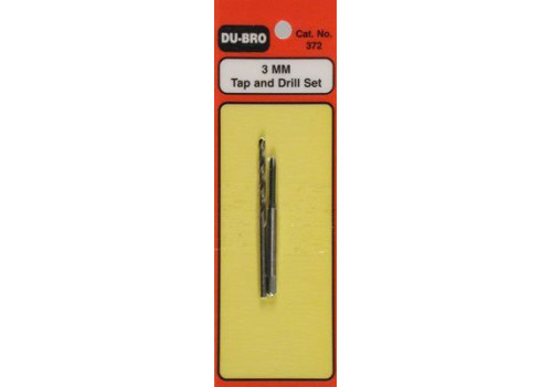 Dubro # 372 - Tap & Drill Set 3mm