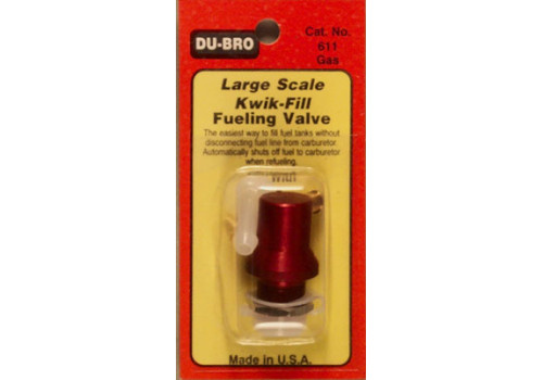 Dubro # 611 - Dubro Large-Scale Fuel Valve Gas