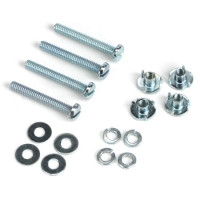 Dubro # 125 - Mounting Bolts & Nuts (4), 2-56 x 1/2
