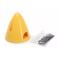 Carl Goldberg Spinner, 2-3/4 Inc, YELLOW