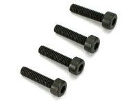 Dubro # 2118 - Cap screws socket head 2.5mm x 10 (4)