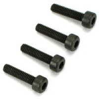 Dubro # 2118 - Cap screws socket head 2.5mm x 10 (4)