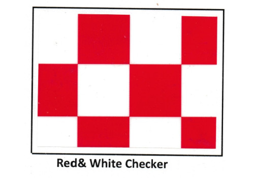 Duracover - Red and White Chequer