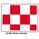 Duracover - Red and White Chequer
