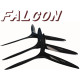 Falcon Carbon Gas Props - 3 Blades