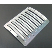 aluminium cooling louvres - large, Silver 3062-B