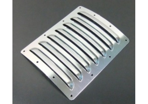aluminium cooling louvres - large, Silver 3062-B