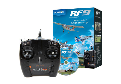 Realflight - RF9 Flight Simulator with Spektrum Controller ( M2)