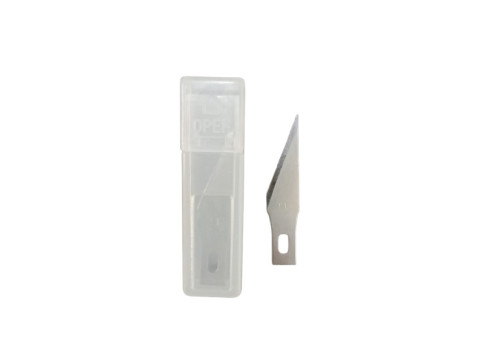 Tools - Lanyu #11 DOUBLE HONED BLADES - 10 PCS