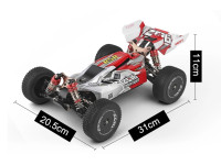 Toys - Wltoys XKS 144001 RC Car,1/14 2.4GHz,High Speed Buggy 4WD Off-Road Drift Car