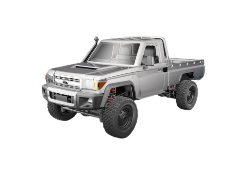 Toys - MN Models MN82 RC Crawler LC79 Toyota Landcruiser PRO version - Silver