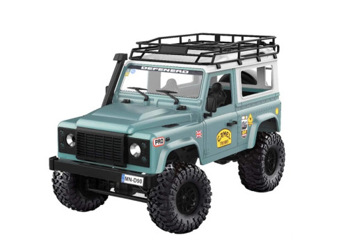 Toys - MN MODEL D90 1/12 4X4 4WD RTR CRAWLER - GREEN