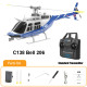 Heli - RC Era c138 bell 206 Blue w/gyro