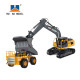 Toys - Huina / Kaliwo Dump Truck With Excavator 13556, 1:24 scale