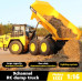 Toys - Huina 1553 1/18 Remote Control Dumper Truck, 9 Ch & LED Lights